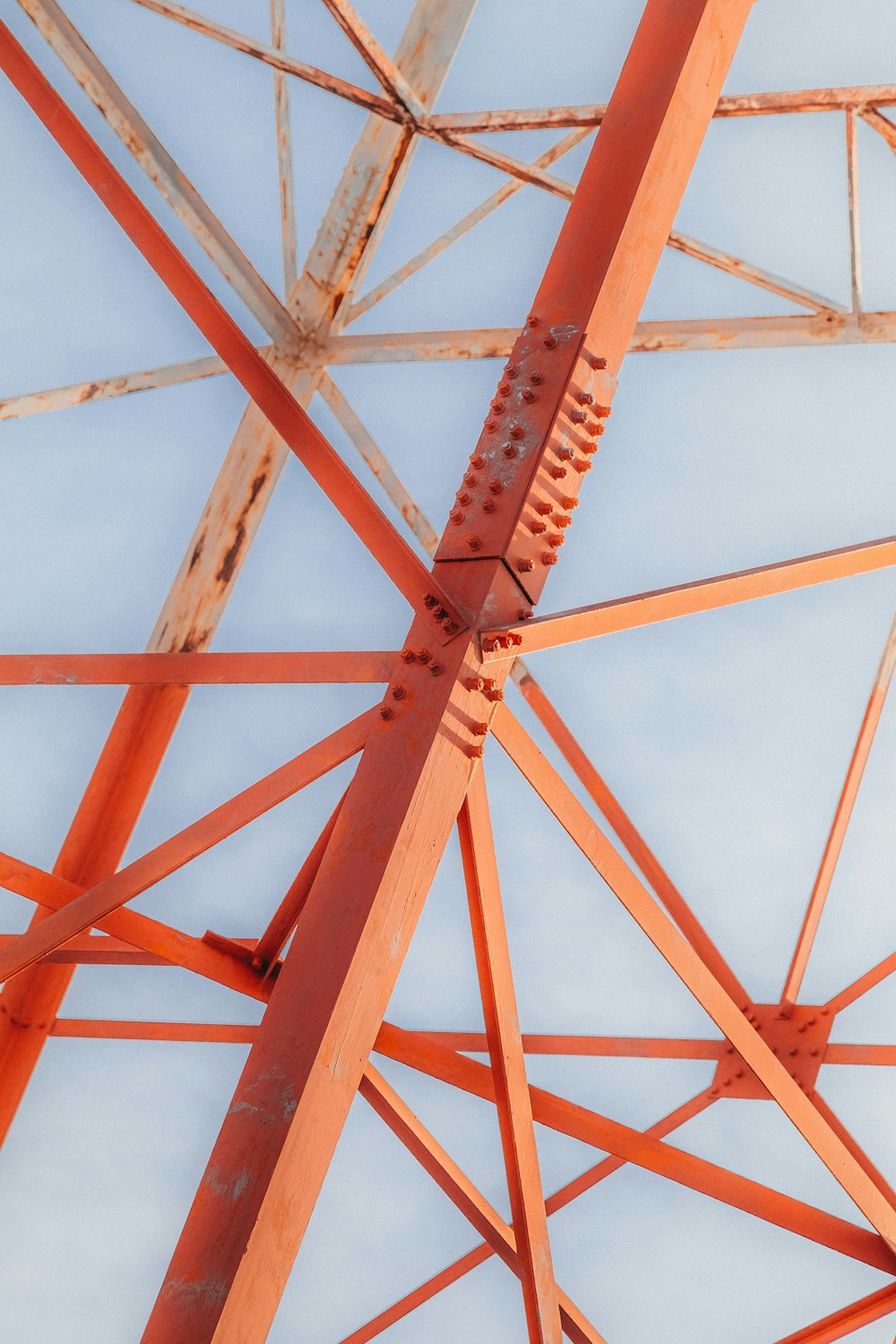 Steel angle structural framework