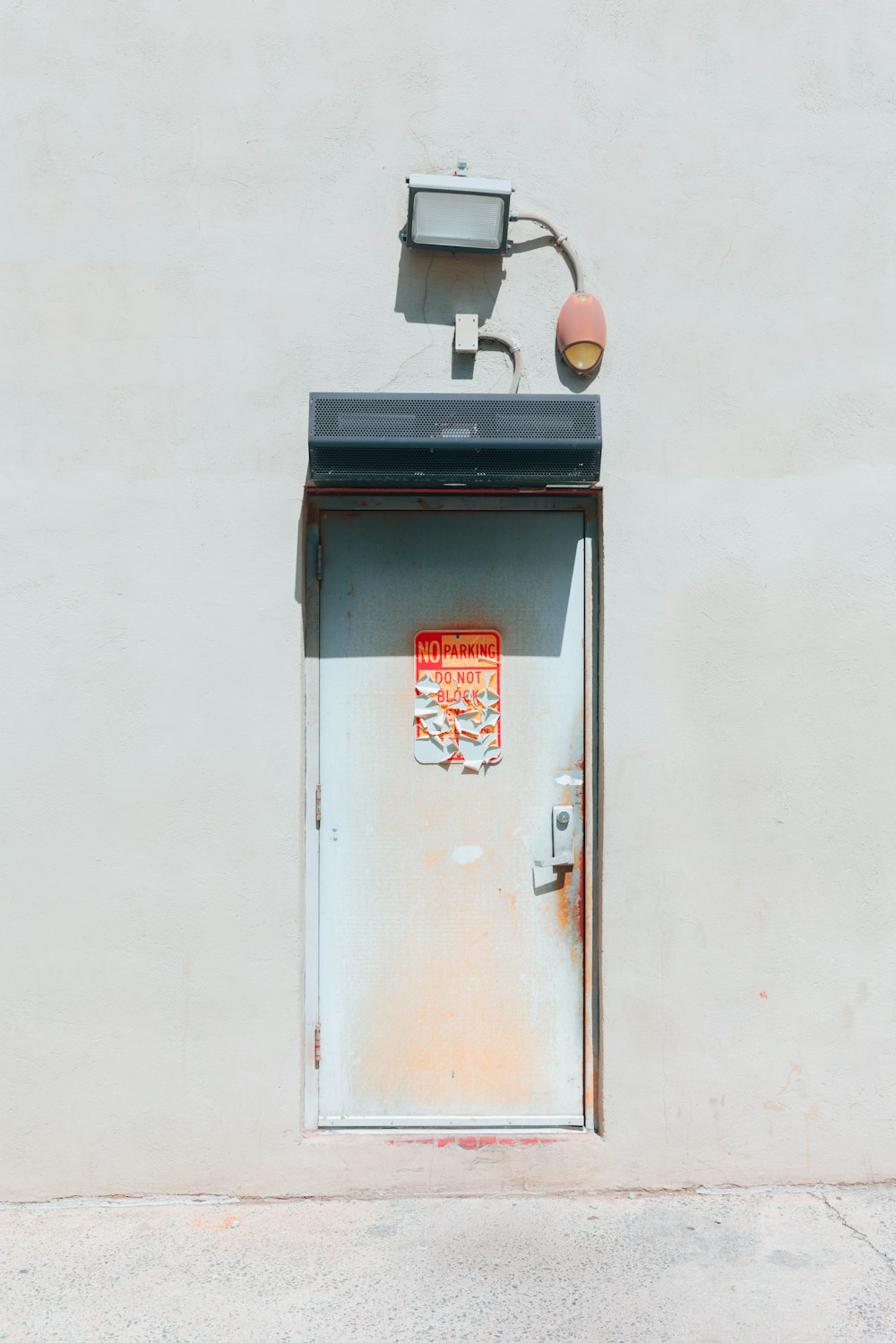 Steel door