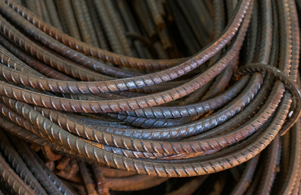 Bundled TMT reinforcement steel bars